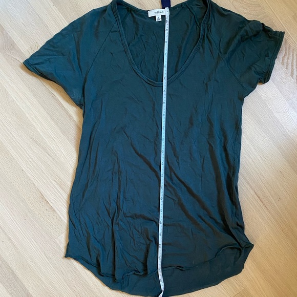 Aritzia Wilfred Scoop Neck T-shirt - Picture 5 of 6